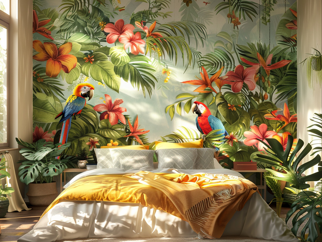 papier peint jungle