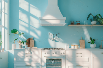 Choix de couleurs et techniques pour peindre une hotte de cuisine