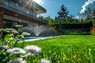 Système d'irrigation optimisé pour un jardin verdoyant et performant