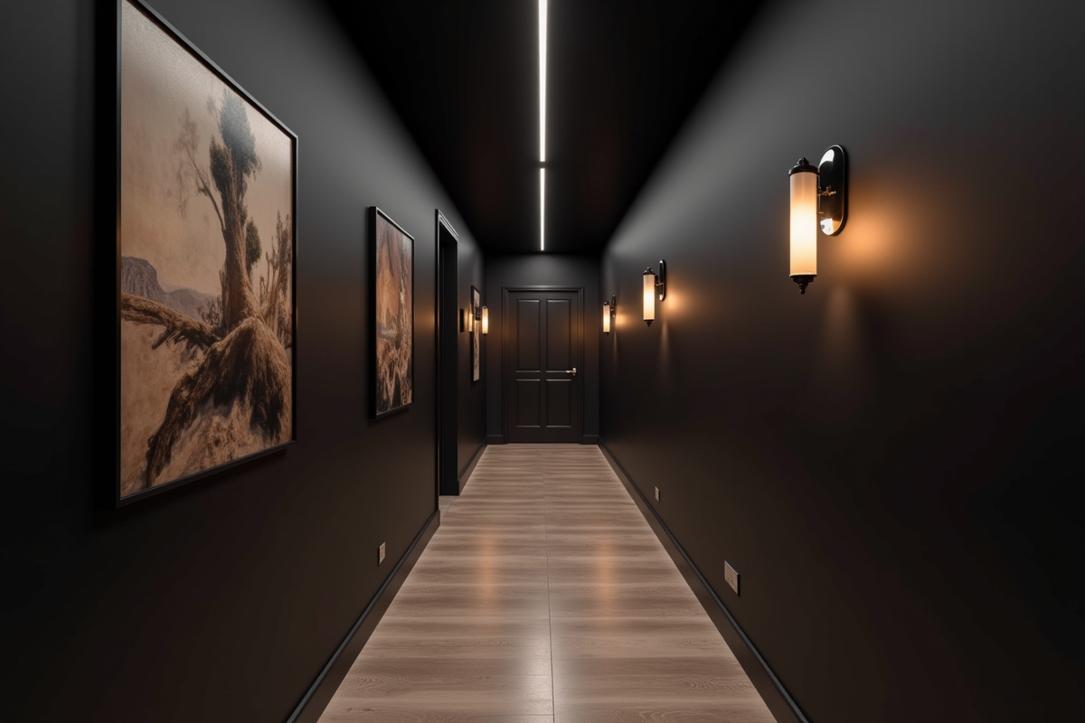 couloir lumineux