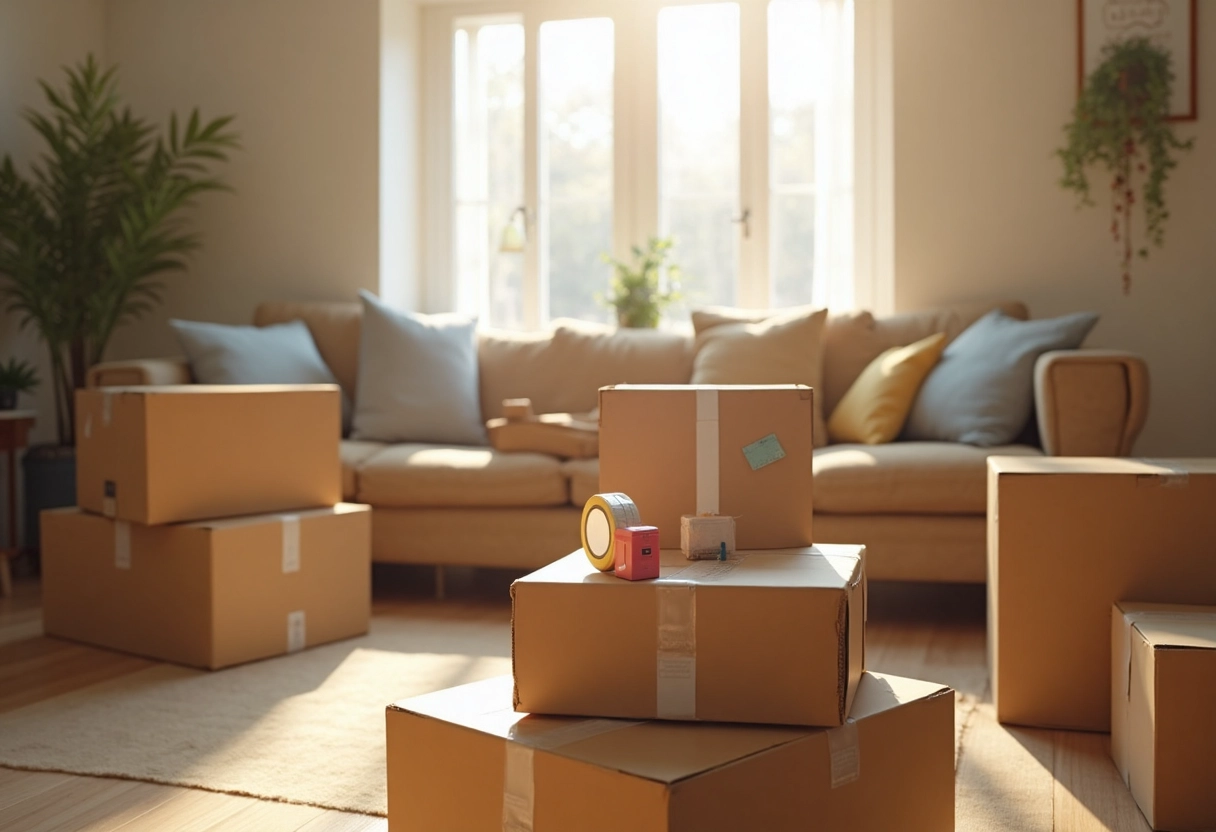 cartons déménagement